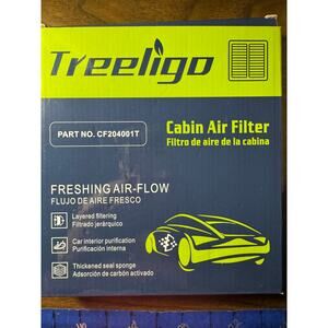 Treeligo CF204001T Cabin Air Filter, Replacement Shell Activated Carbon